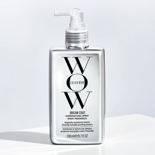 COLOR WOW Dream Coat Anti-Humidity Treatment Spray – Anti-Frizz Hair Smoothing Spray with Built-in Heat Protectant, Award-Winning Leave In Treatment for Glassy Smooth, Shiny Styles up to 3-4 Washes